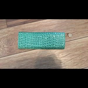 Big Buddha Wallet Teal Long Clutch